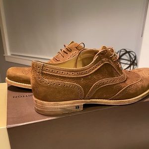 Louis Vuitton men suede oxford